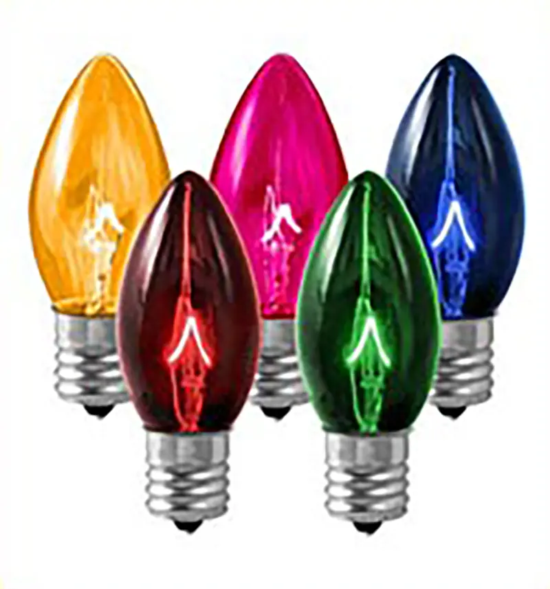 C9 INCANDESCENT BULBS