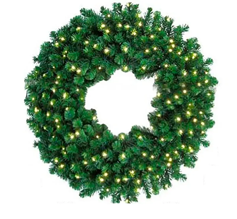 Prelit Wreaths